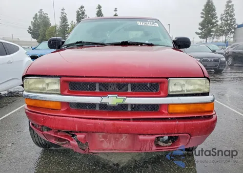 2003 Chevrolet S Truck S10 z USA, uszkodzony, nr VIN 1GCDT13X93K114496